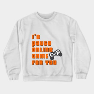 Gamer love Crewneck Sweatshirt